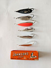 Lot of 6 vintage Johnson's Silver Spoons - 1 new in box — photo 3