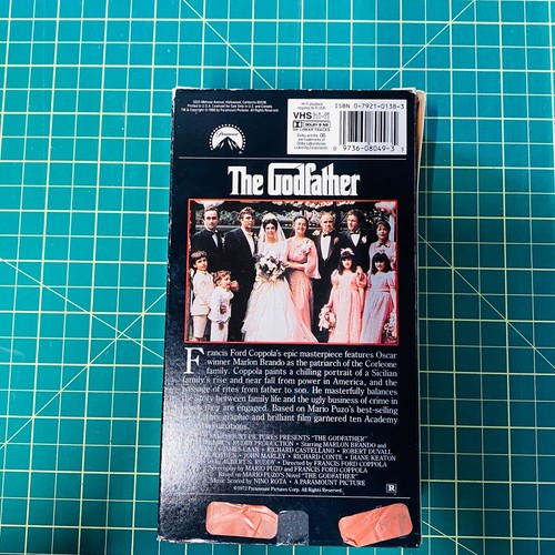 The Godfather, VHS Tested, Working, As Is - Picture 2 of 5