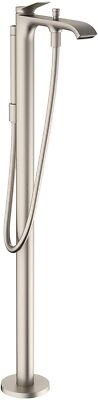 hansgrohe Vivenis 1-Handle 39-inch Tall, Brushed Nickel, 75445821