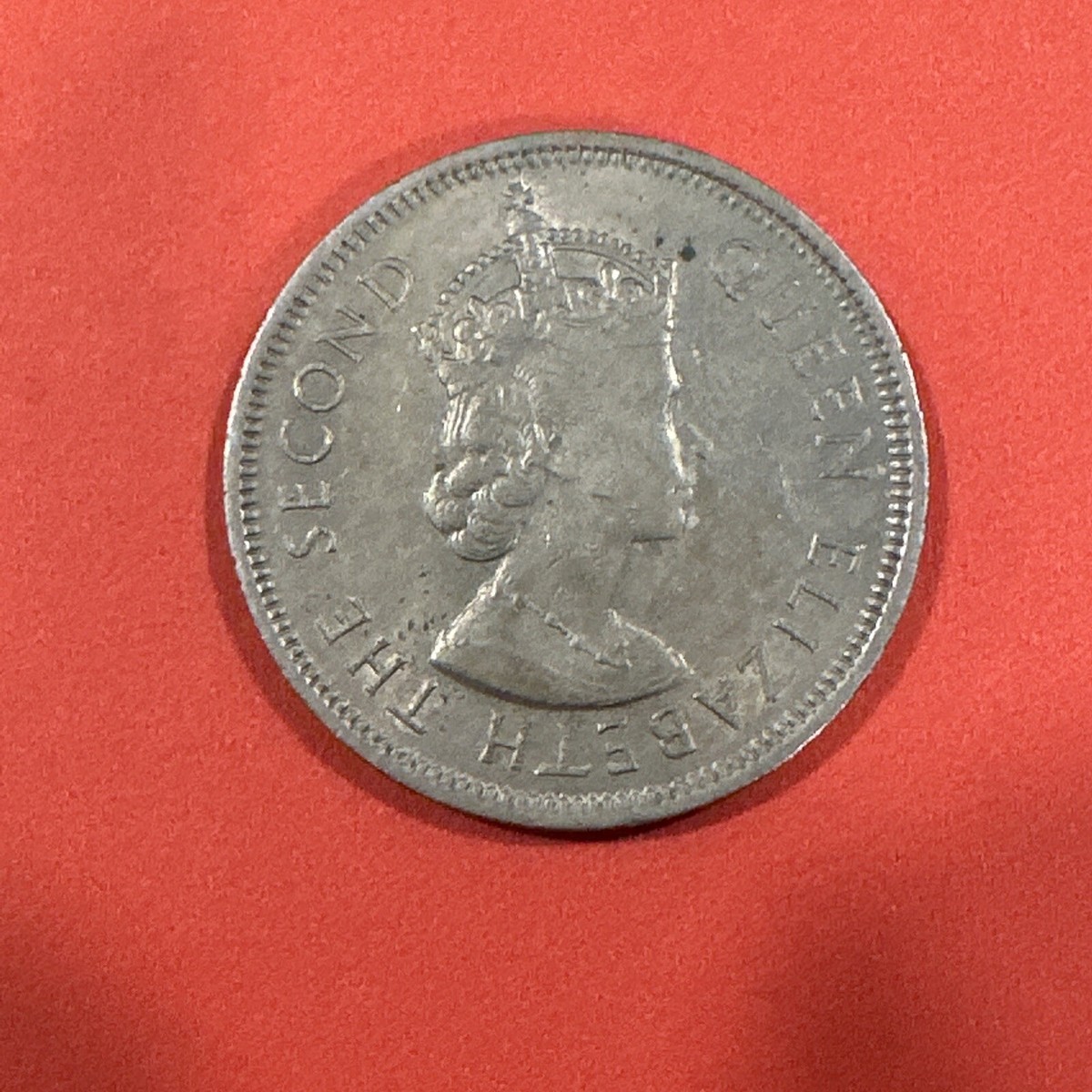 Hong Kong 1970 $1 Queen Elizabeth II (RIP) One Dollar Coin