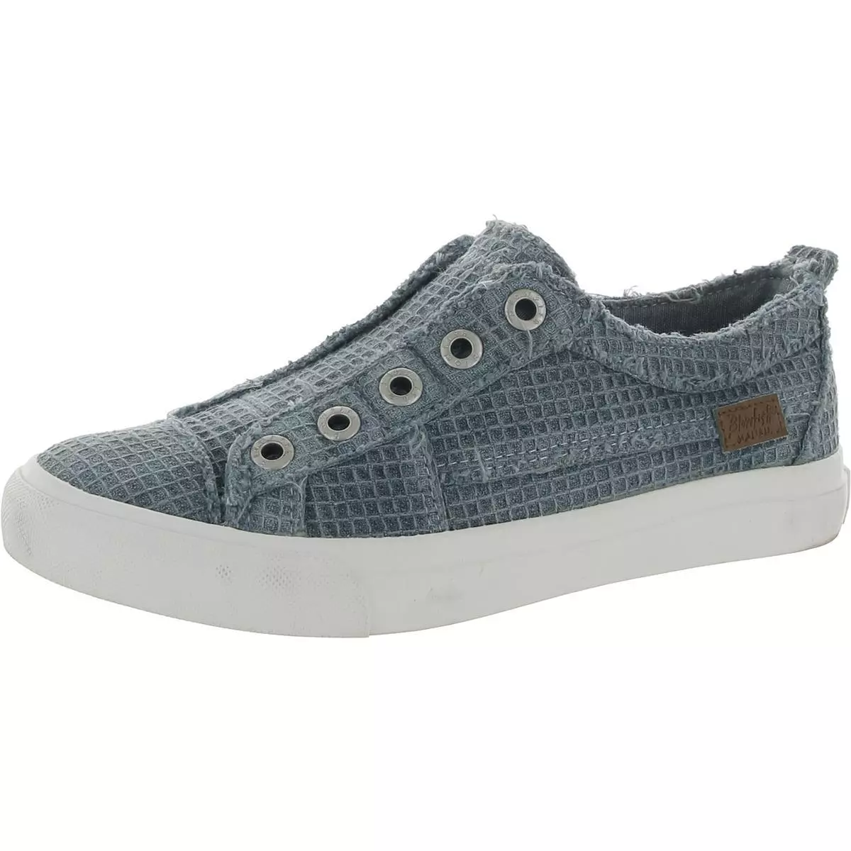 Blowfish Womens Play Blue Slip On Sneakers Shoes 7 Medium B M BHFO 8162