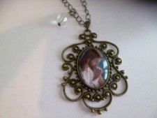 Schöne Halskette Cabochon Jesus Christus 2,5cm 