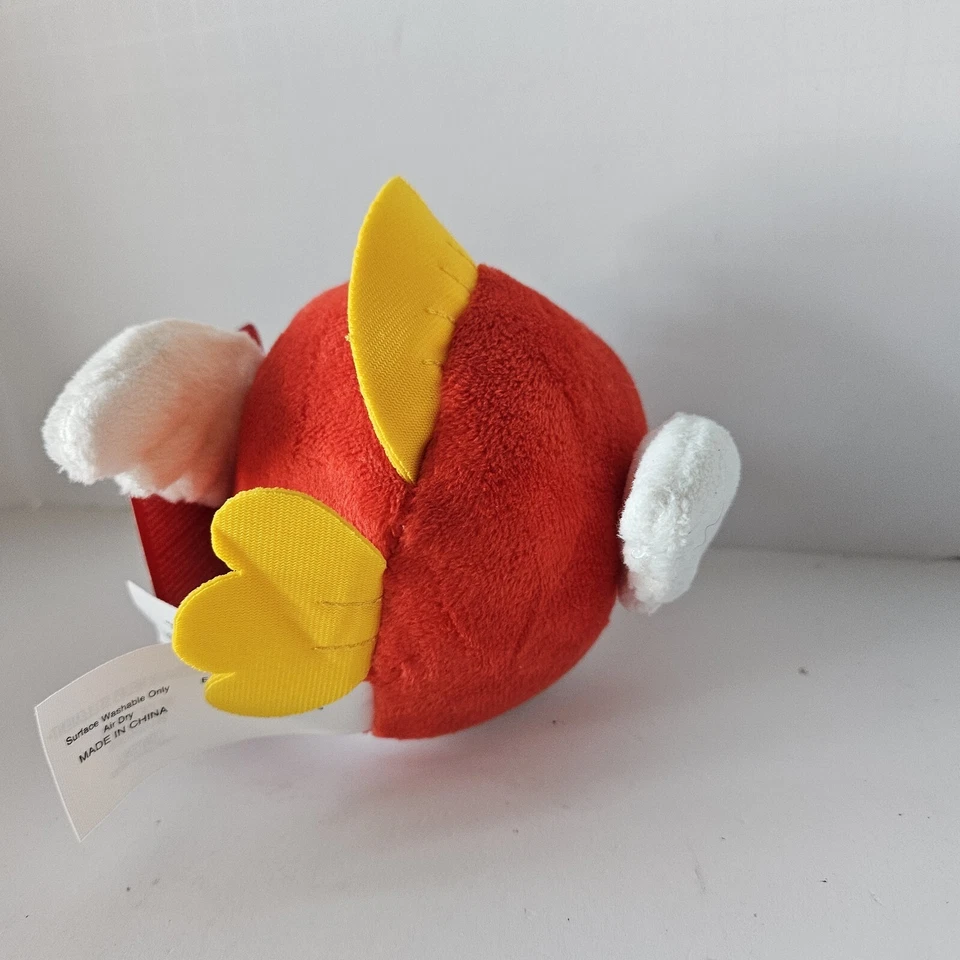 SUPER MARIO CHEEP CHEEP PLUSH 4" JAKKS PACIFIC WORLD OF NINTENDO NWT SERIES 2-2 - Image 3 of 4