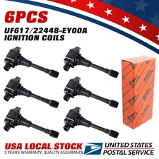 6Pcs Modigt lgnition Coil OEM Replacement For UF617 / 22448-EY00A, Plug on play
