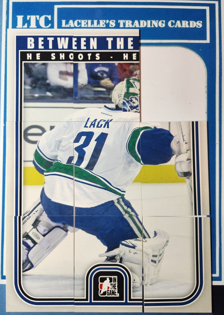 2013-14 ITG Between The Pipes - He Shoots He Saves Puzzle - Eddie Lack - 8/9