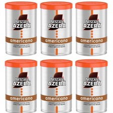 6 x 75g Nescafe Azera Americano Coffee