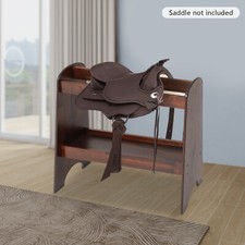 Saddle Rack w/ Shelf Ideal Saddle Stand for Horse Gear and Horse Tack Organizers