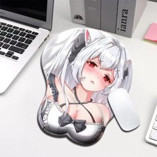 Gaming Mouse Pads 3D Anime Wrist Rest Ergonomic Mousepad Silicone Mouse Pad Cart