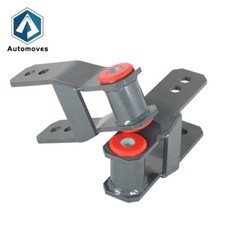 1-2 Adjustable Rear Shackle Leveling Kit Fit For 1984-2001 Jeep Cherokee Xj 2pc