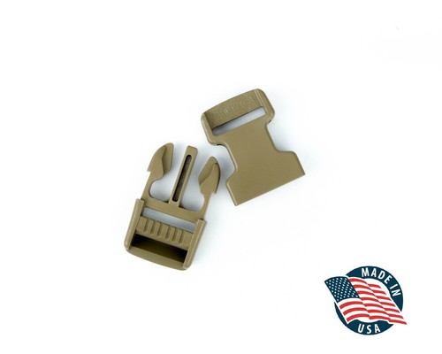5 PACK 5/8" Inch Plastic Side Release Buckle for Webbing Strap - MADE IN THE USA - Picture 5 of 10