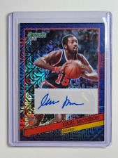 Earl Monroe Knicks 22-23 Optic, Signature Series Prizm Auto ✍️