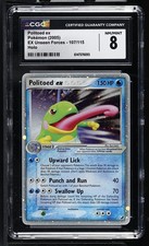 CGC 8 NM/MINT Politoed EX 107/115 EX Unseen Forces Holo Pokemon Card on eBay