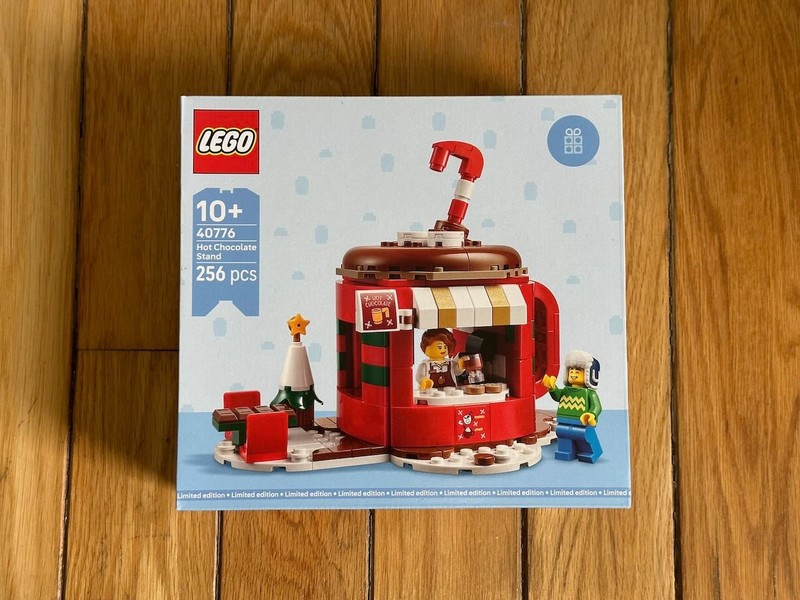 Lego Hot Chocolate Stand Chrismas 40776 256 pcs Limited Edition New Sealed