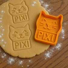 Katzen Plätzchen Ausstecher personalisiert  ...