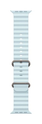 Original Apple Watch Ultra Ocean Band 49mm Ultra Fluoroelastomer Ice Blue Natur