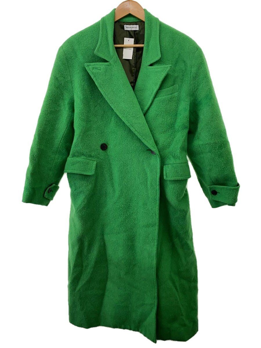 ALTRA MAISON SPECIAL altro cappotto 36 lana verde tinta unita 21222165401