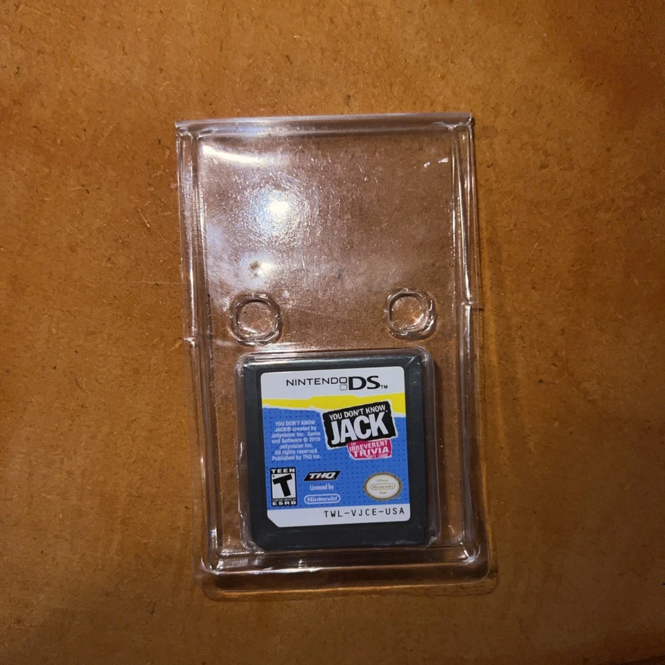 You Don't Know Jack (Nintendo DS, 2011) Game Cartridge Only Tested Working - Image 3 of 4