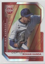 2021 Panini Elite Extra Edition Prime Numbers C Die-Cut 10/199 Rohan Handa 00q0