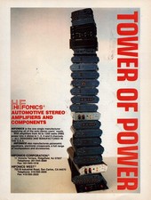 Vintage 1990 HiFonics Automotive Amplifiers and Components Print Ad
