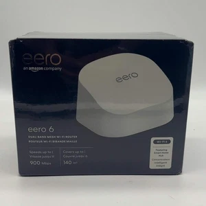 Nouveau eero Eero 6 Double bande WiFi 6 N010112 Routeur Wi-Fi Mesh