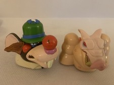 Ace Lightning Pigface & Dirty Rat Figure Toys 3.5” x 2 Vintage BBC 2001 KFC