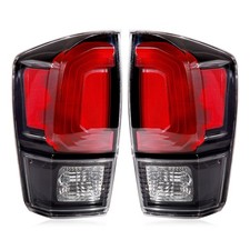 Tail Lights Assembly Compatible with 2016-2023 Tacoma Black, Rear Light Taill...