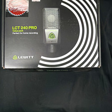 LEWITT LCT 240 PRO Cardioid Large Diaphragm XLR Condenser Mic Mount