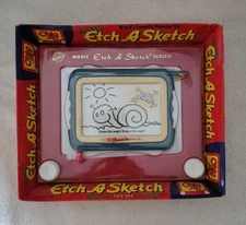 2003 Classic Etch A Sketch Original Packaging With Magna Doodle New Read