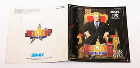 Real Bout Fatal Fury - SNK Neo Geo CD JP Japan English Version