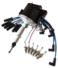 Distributor + Wire Set + Spark Plugs For Toyota Land Cruiser FJ40 FJ60 1960-1990