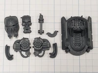 40k Imperial Knights Bits Knight Dominus Castellan Head w Mount C03