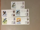 Five US American Wildlife BIRD fdc w/two same st cancel  US and CAPEX Canada(a)