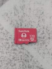 SanDisk Gaming 128GB Micro SD Switch microSDXC Memory Card - SDSQXAO-128G-GNCZN
