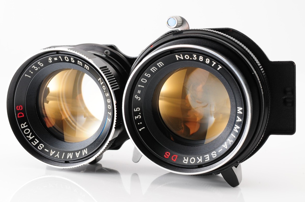 その他 Mamiya Sekor DS 105mm F3.5 Blue Dot [N MINT] Mamiya Sekor DS 105mm F3.5 TLR Lens For