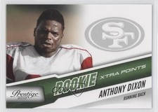 2010 Playoff Prestige Rookie Xtra Points Green 11/25 Anthony Dixon #205 0f6