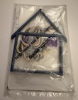 Bucilla 33465  PANSIES Kit 1994 NEW 4x6 with Cottage FRAME Cross Stitch Baatz — photo 3