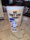 Vintage 60s New York Mets Mr Met Mascot Coffee Mug Westfield Milk Glass Shea Mrs