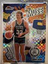 Topps 2025-26 Finest - Larry Bird - X Fractor - Boston Celtics #M-2