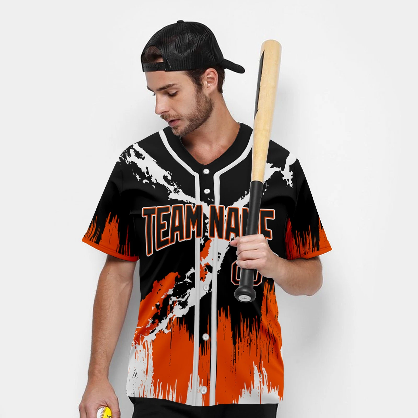 San Francisc Lightning Custom Baseball Jersey Personalized Team Name Number Gift