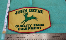 Vintage Large John Deere Farm Equipment Tractor Parts Service Back patchUSA Only