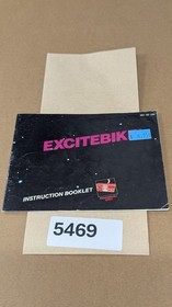 Excitebike  - Nintendo NES- Manual Only **NO GAME