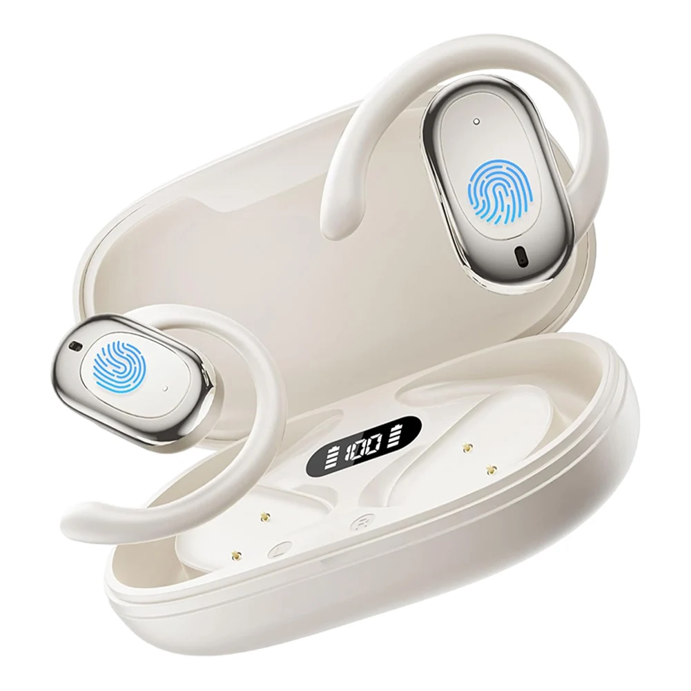 M57 AI Translator Headset Wireless Bluetooth Earbuds with 144 Language Support