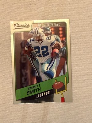 2021 Panini Classics - Emmitt Smith #127 Premium Edition Silver