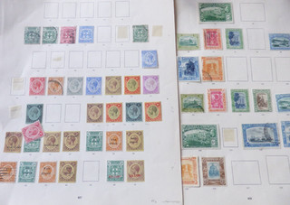 JAMAICA GV (MOSTLY) MINT AND USED COLLECTION ON 3 PAGES OF LEAVES