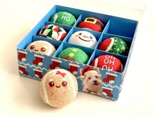 New Rare Cute Dog Puppy Tennis Balls Pet Birthday Gift Set 9 pcs.