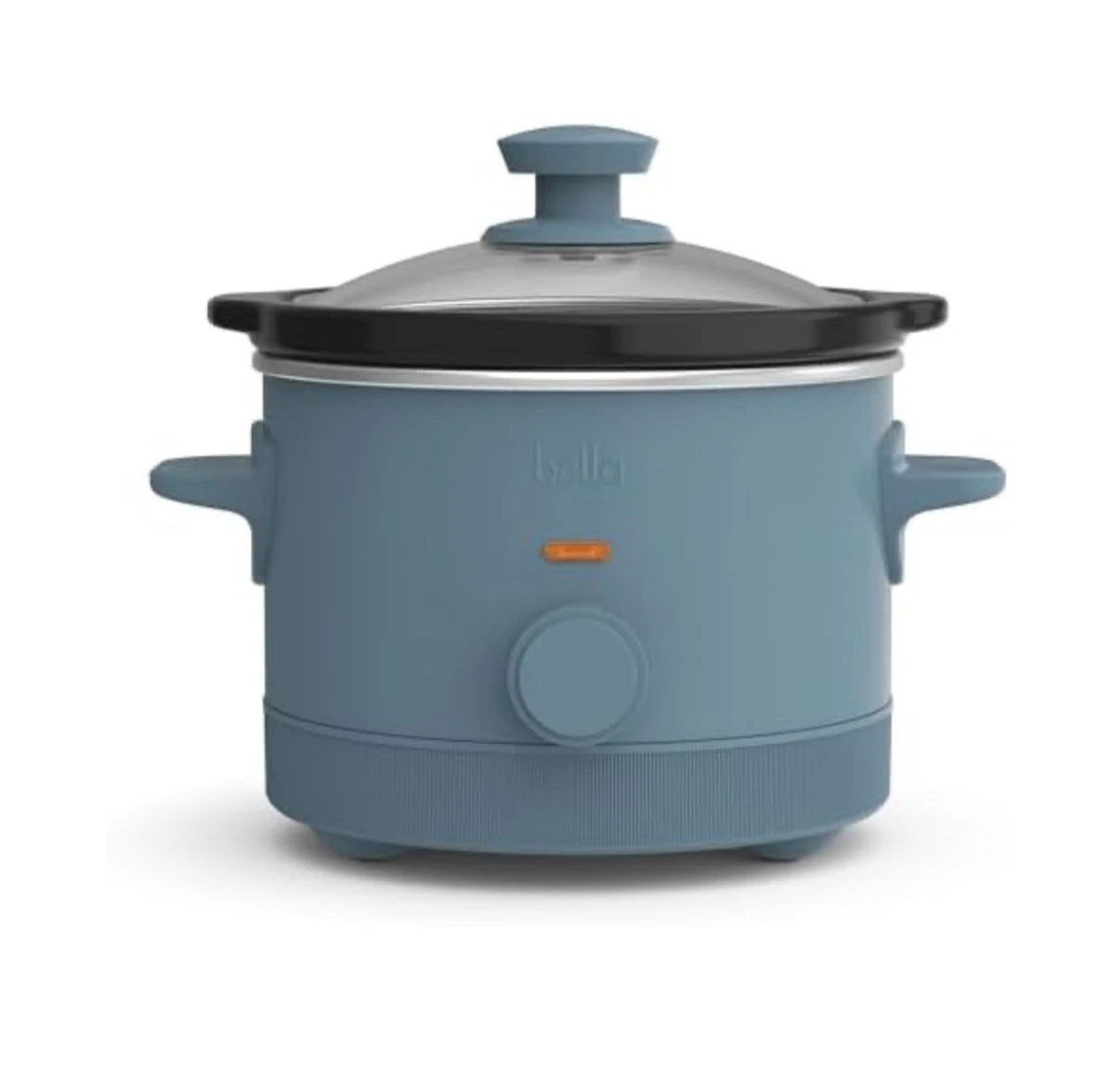 Bella 1.5 Qt Slow Cooker - Ceramic Nonstick - 3 Settings - Seaglass