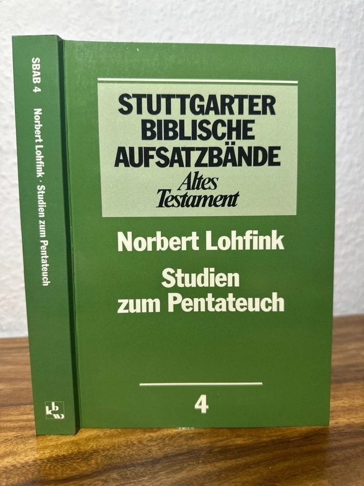 Studien zum Pentateuch. SBAB 4. Lohfink, Norbert: - Bild 1 von 1