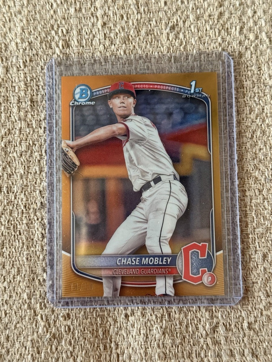 2025 Bowman Chrome 1st Bowman Chase Mobley Gold /50 | eBay