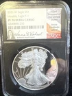 2021 W Heraldic Eagle T-1 PF70 NGC Anna Cabral signed