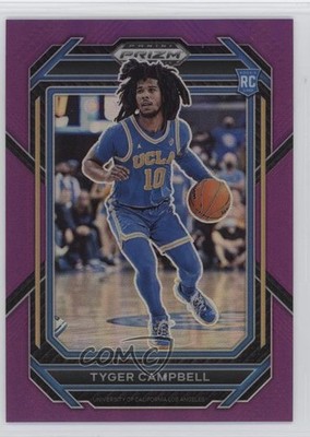 2023-24 Panini Prizm Draft Picks Purple Prizm 31/75 Tyger Campbell #29 q3o